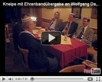 Film ber Ehrenbandbergabe an Wolfgang Demankowski