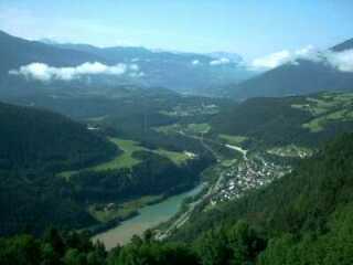 Panorama vom Balkon aus